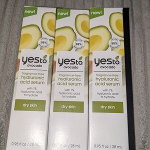 Yes To Avocado Hyaluronic Acid Serum Set Of 3